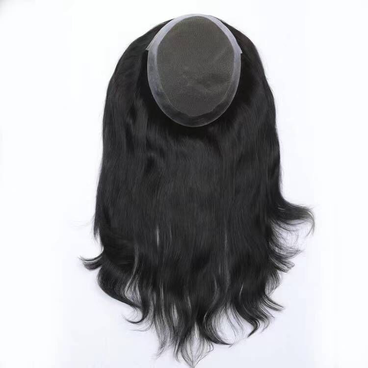 Long hair AU base - Lace with PU around long hair order for women